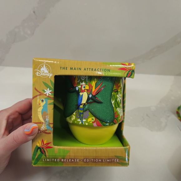 Disney Minnie Mouse Plush with Tropical Green Dress